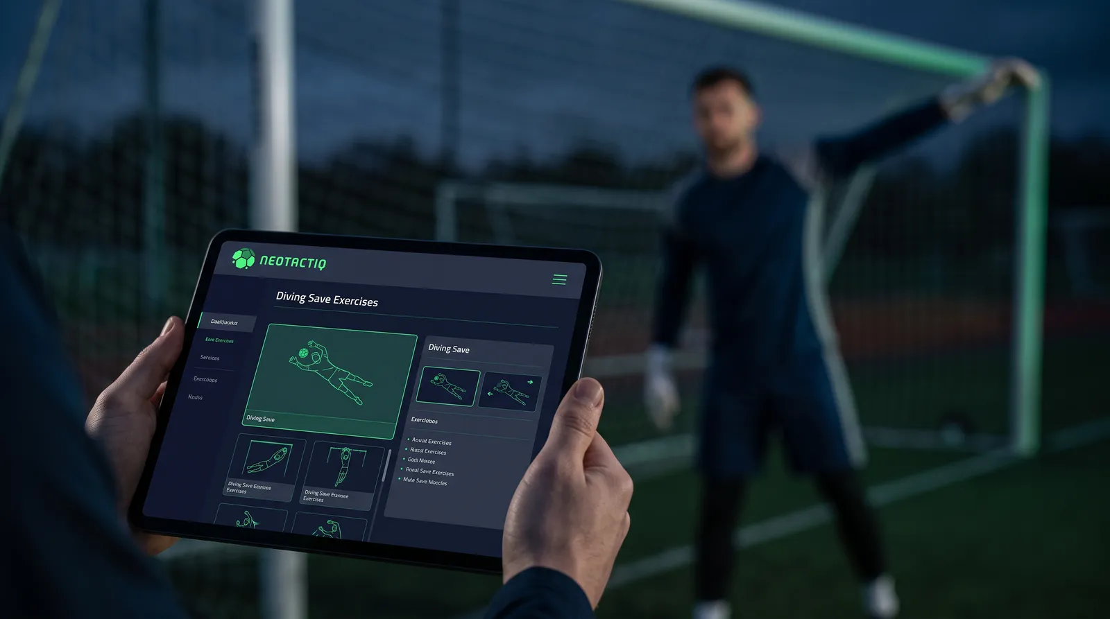 Soccer Goalkeeper Training App