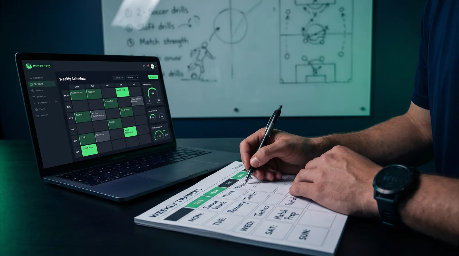 How to structure the weekly microcycle in football: a practical guide for coaches