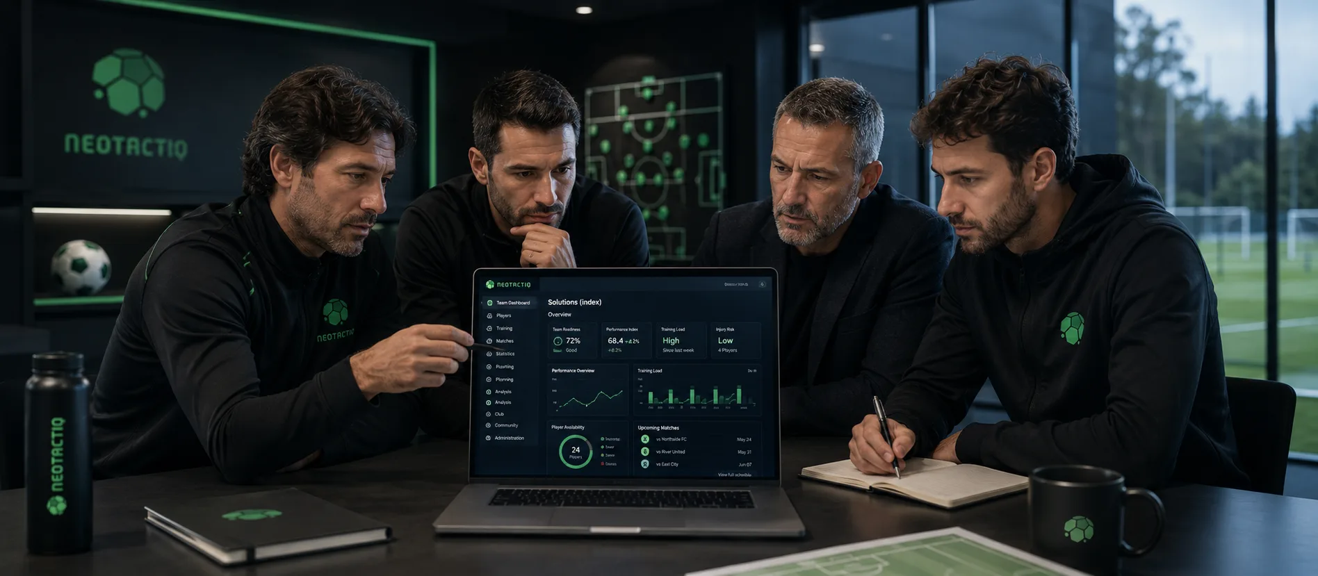 Coach, coordinator, sporting director and scout working with NeoTactIQ